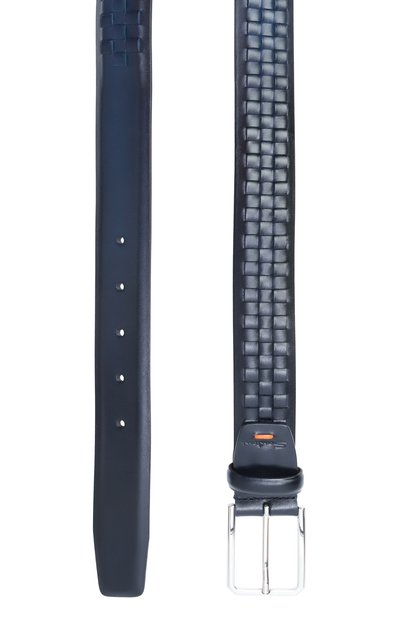 Кожаный ремень SANTONI, арт. CM35VS003B91EWNP, фото 3