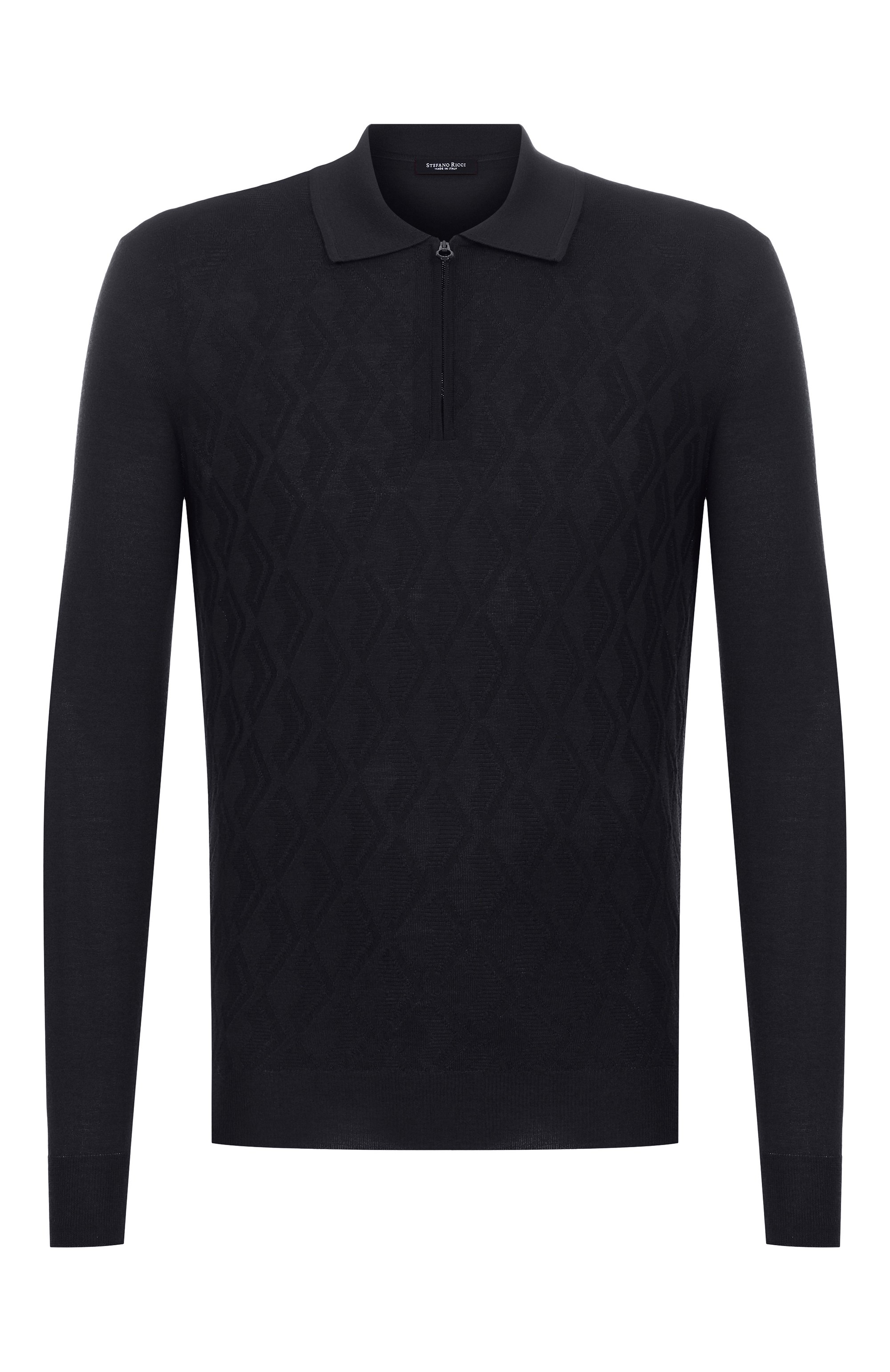 Поло из шерсти и шелка STEFANO RICCI, арт. KE08018P30/E25476, фото 1