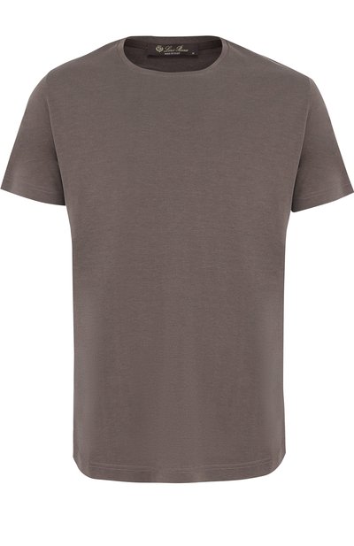 Футболка из шелка и хлопка LORO PIANA, арт. FAF6128, фото 1