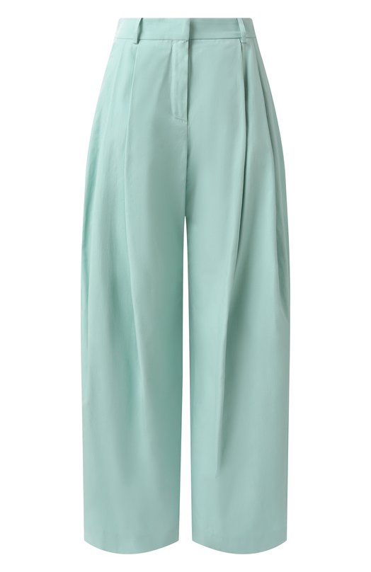 Хлопковые брюки Nina Ricci 25PCPA002/C01086 Зелёный 25PCPA002/C01086