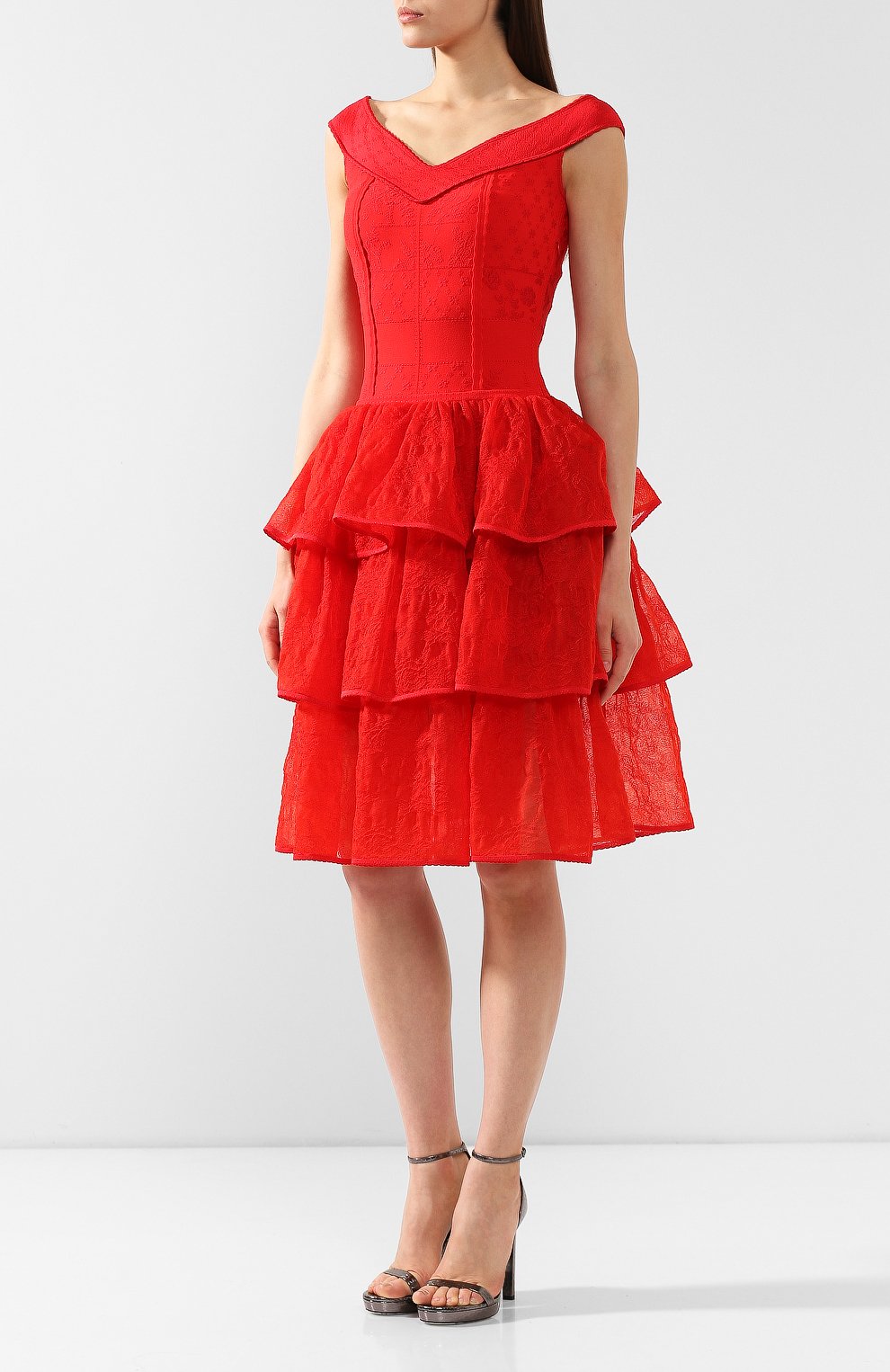 Платье ALEXANDER MCQUEEN, арт. 585197/Q1AD2, фото 3