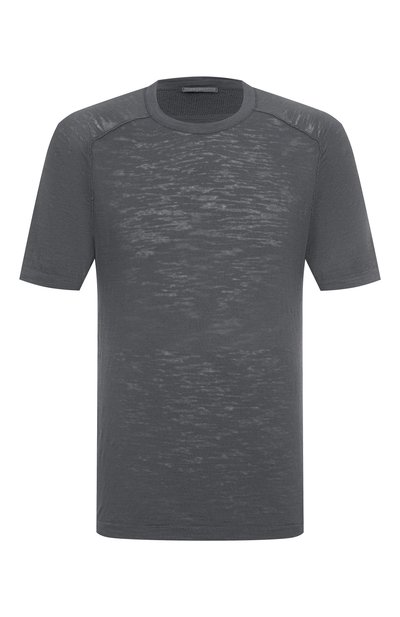 Футболка из хлопка и льна TRANSIT, арт. CFUTRZ8431, фото 1