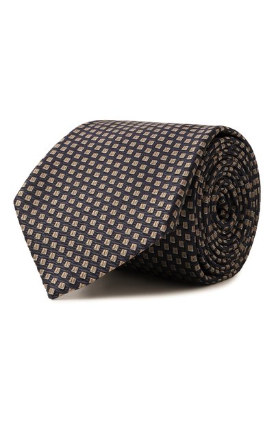 Мужской шелковый галстук GIORGIO ARMANI, арт. GM000800/TE13670
