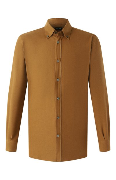 Мужская хлопковая рубашка ZEGNA, арт. SRB4/UEX35A8
