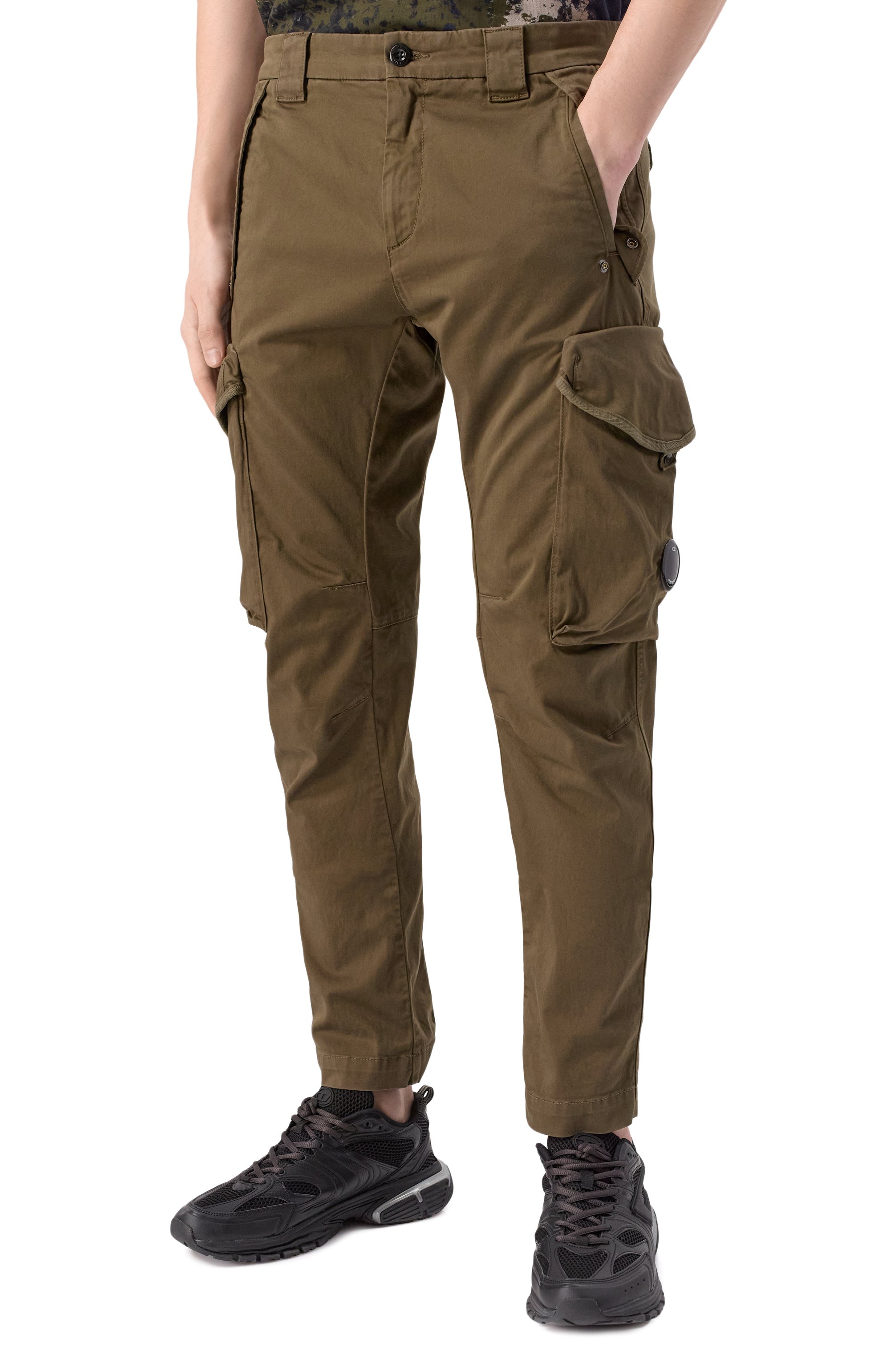 Хлопковые брюки-карго C.P. COMPANY, арт. 18CMPA058A005694G, фото 3