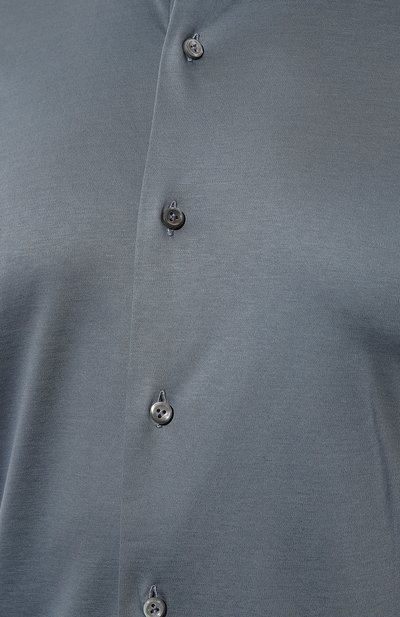 Хлопковая рубашка VAN LAACK голубого цвета по цене 29950 руб., арт. PER-LSF/180031/3XL, фото 5 Хлопковая рубашка VAN LAACK, арт. PER-LSF/180031/3XL, фото 5