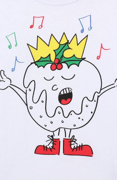 Хлопковый лонгслив STELLA MCCARTNEY, арт. 566784/SNJ49, фото 3