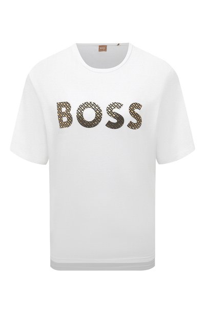 Женская хлопковая футболка BOSS, арт. 50485238