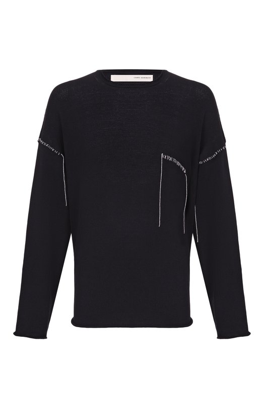 Джемпер из лиоцелла и хлопка Isabel Benenato UK01S26 Чёрный UK01S26