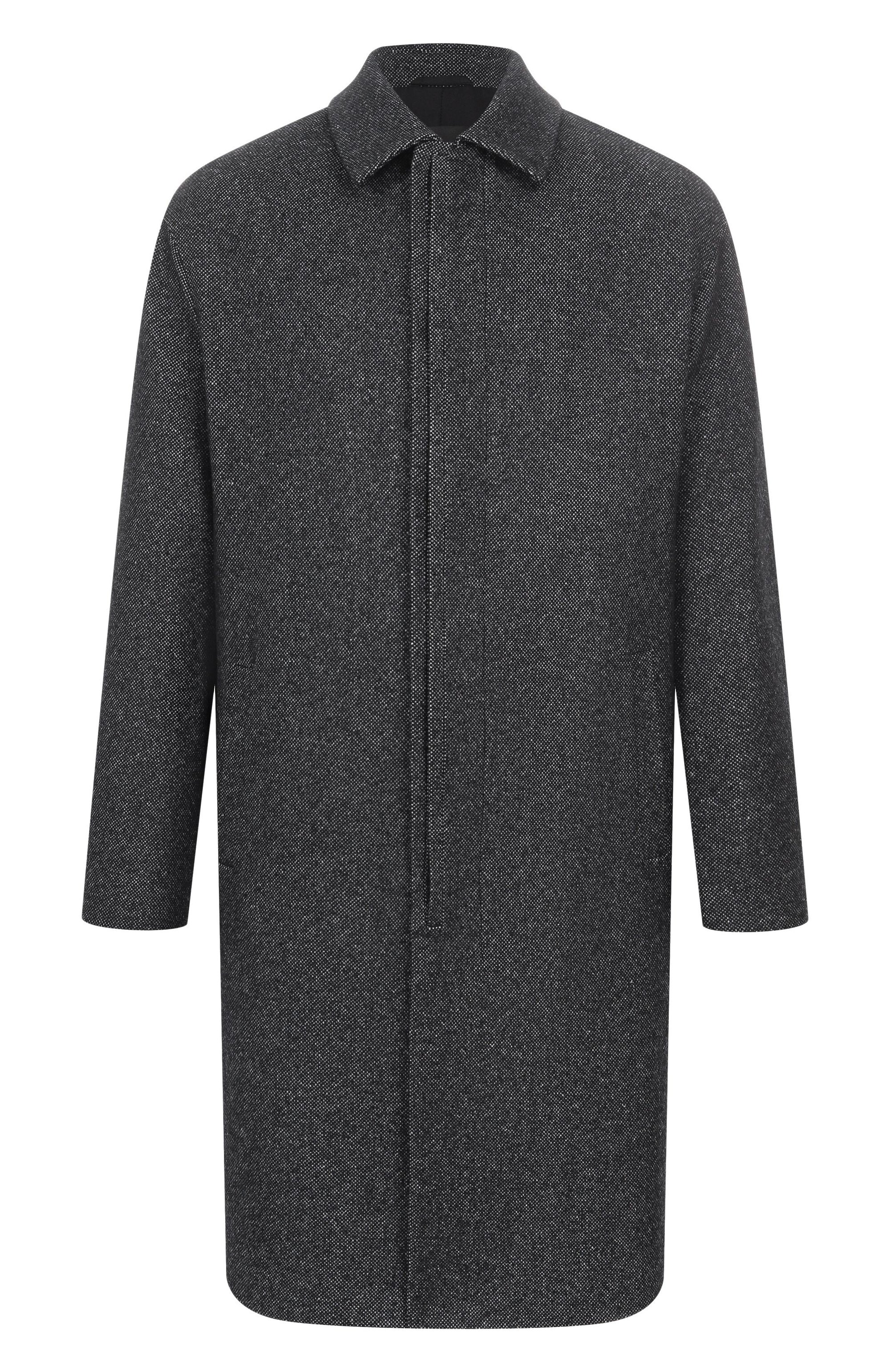 Пальто из кашемира и шелка MVST темно-серого цвета по цене 635500 руб., арт. M25.1PM.C002 BS, фото 1 Пальто из кашемира и шелка MVST, арт. M25.1PM.C002 BS, фото 1