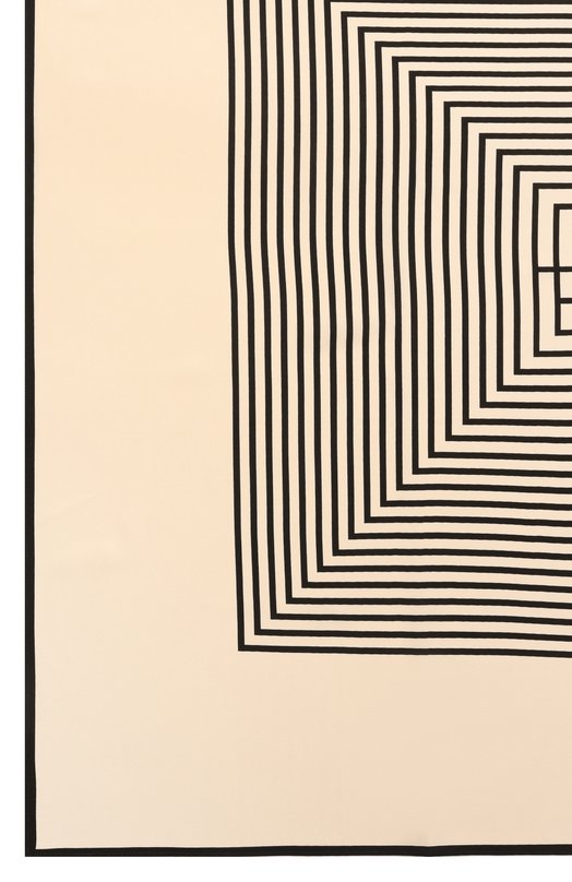 Шелковый платок TOTEME 211-853-801 Кремовый  211-853-801 Фото 4