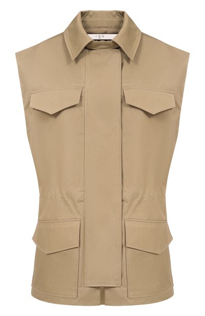 Женский хлопковый жилет IRO, арт. WP07IZIEL