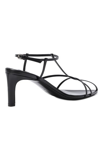 Кожаные босоножки cage JIL SANDER, а рт. J15WL0062/P6519, фото 5