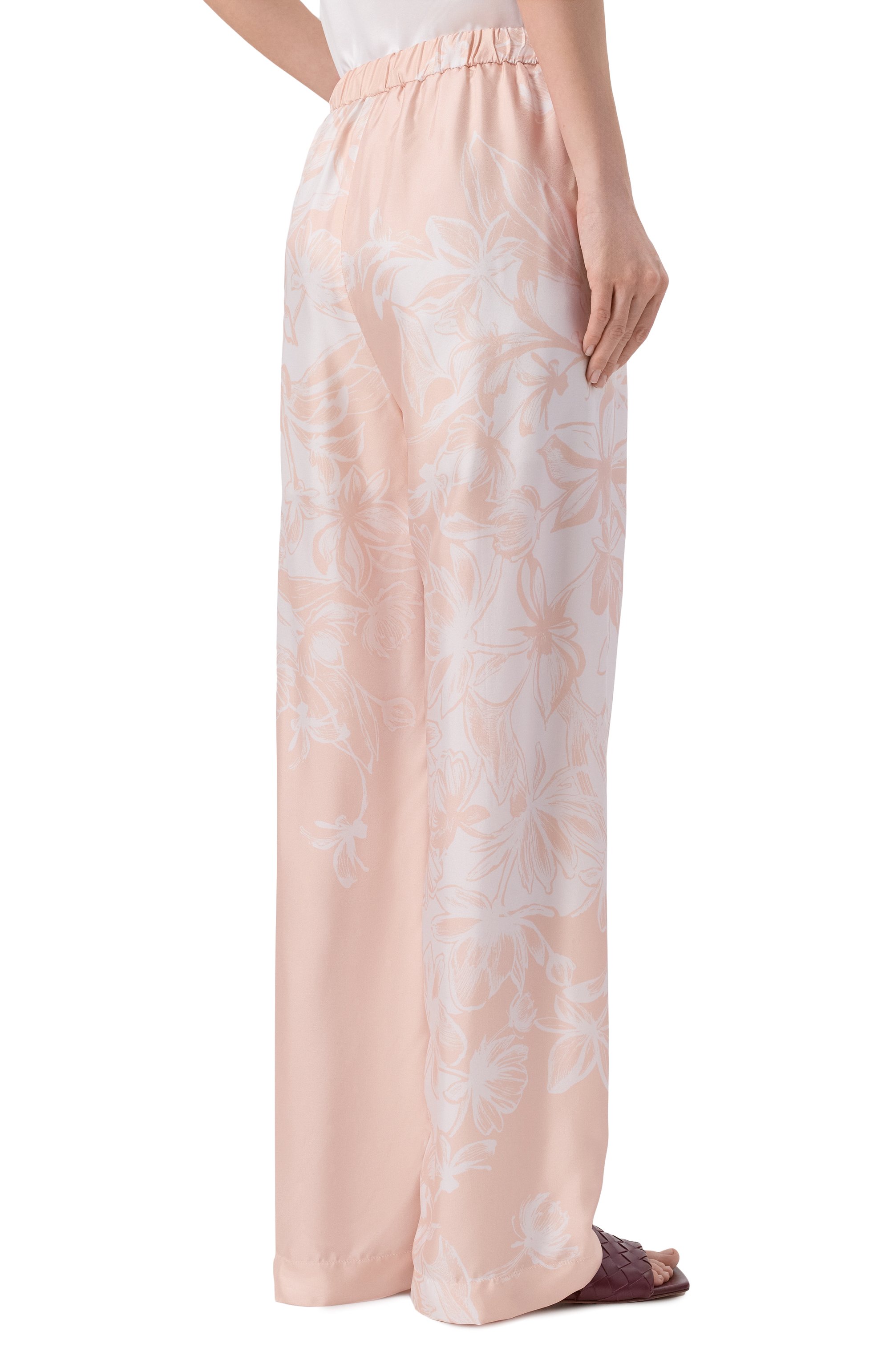 Шелковые брюки AGNONA, арт. T70911E/S4068E, фото 4