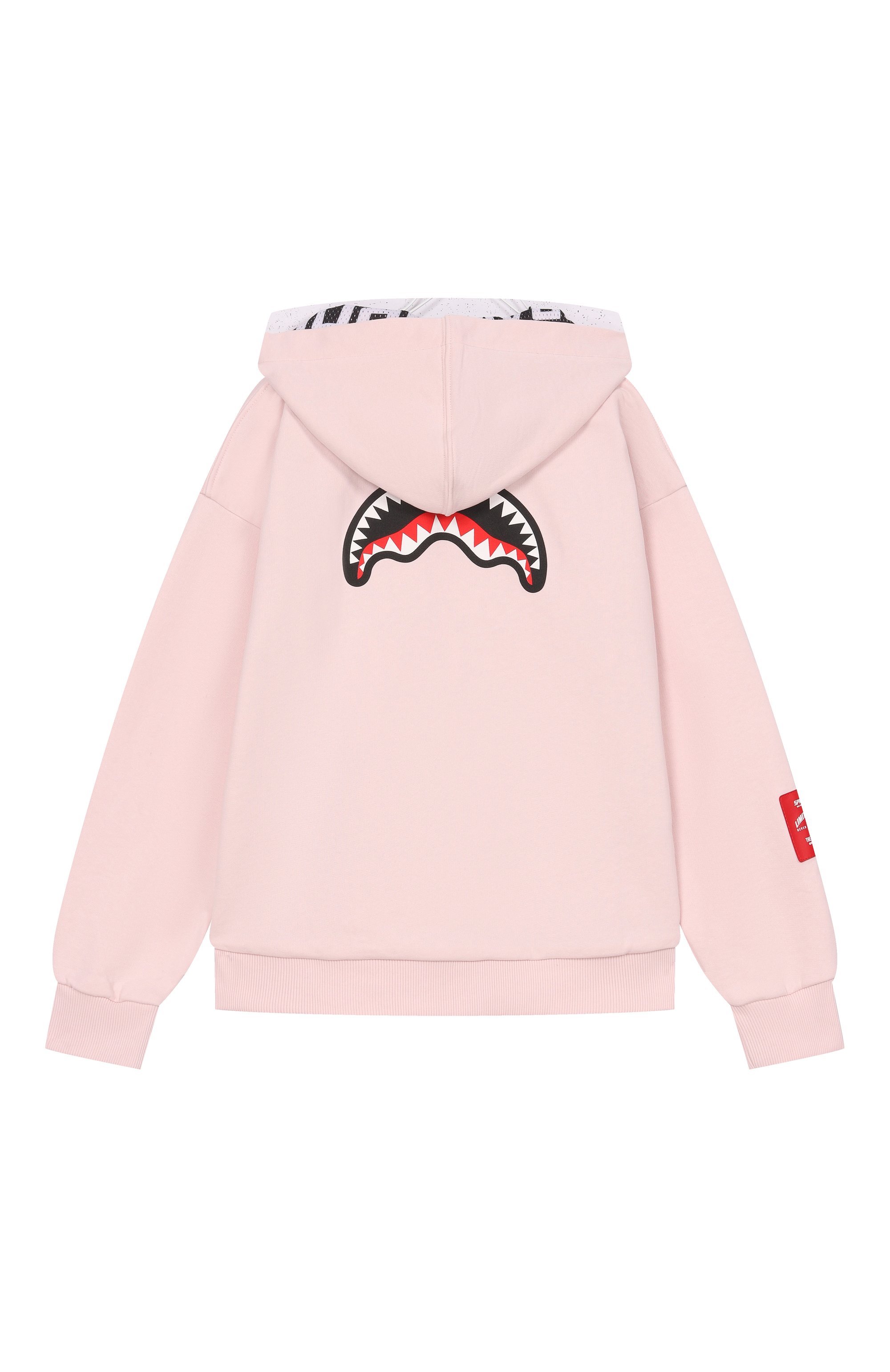 Хлопковая толстовка SPRAYGROUND, арт. SPY1385LIGHT/SHARK BASIC 0VER FULLZIP H00DIE LIGHT, фото 2