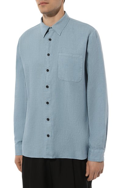 Льняная рубашка HANNES ROETHER, арт. K0N29ZESS.608, фото 3