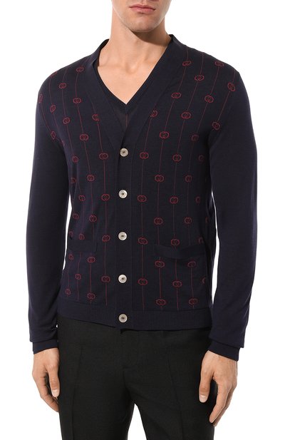 Шерстяной кардиган GUCCI, арт. 576901 XKAUM, фото 3