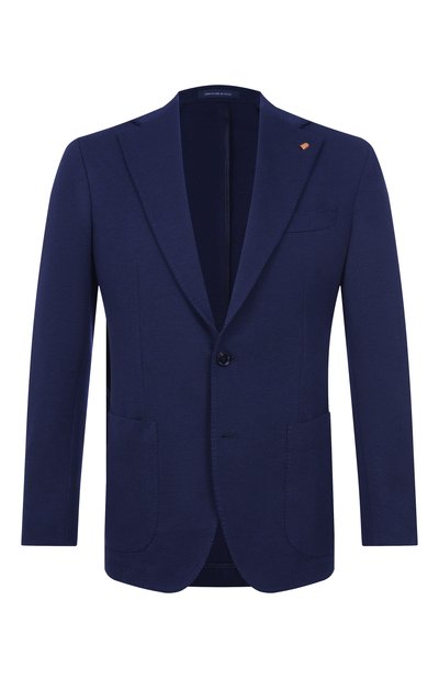 Мужской пиджак из шерсти и хлопка SARTORIA LATORRE, арт. JEF74/JJ105