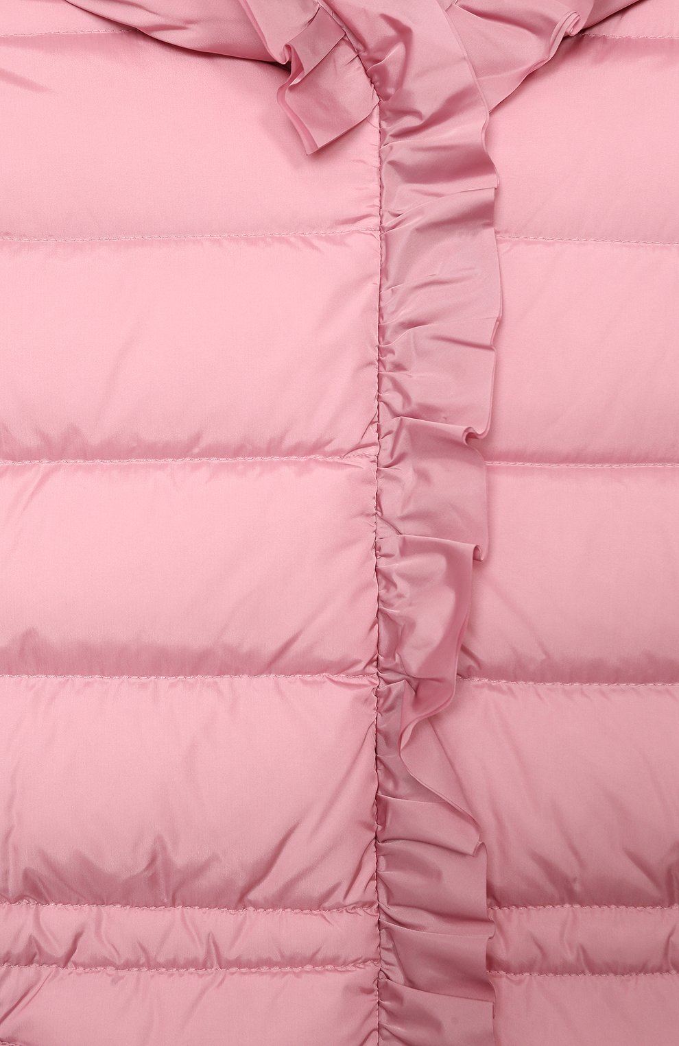 Пуховое пальто MONCLER светло-розового цвета по цене 88450 руб., арт. F2-954-1C508-10-54155/12-14A, фото 3 Пуховое пальто MONCLER, арт. F2-954-1C508-10-54155/12-14A, фото 3