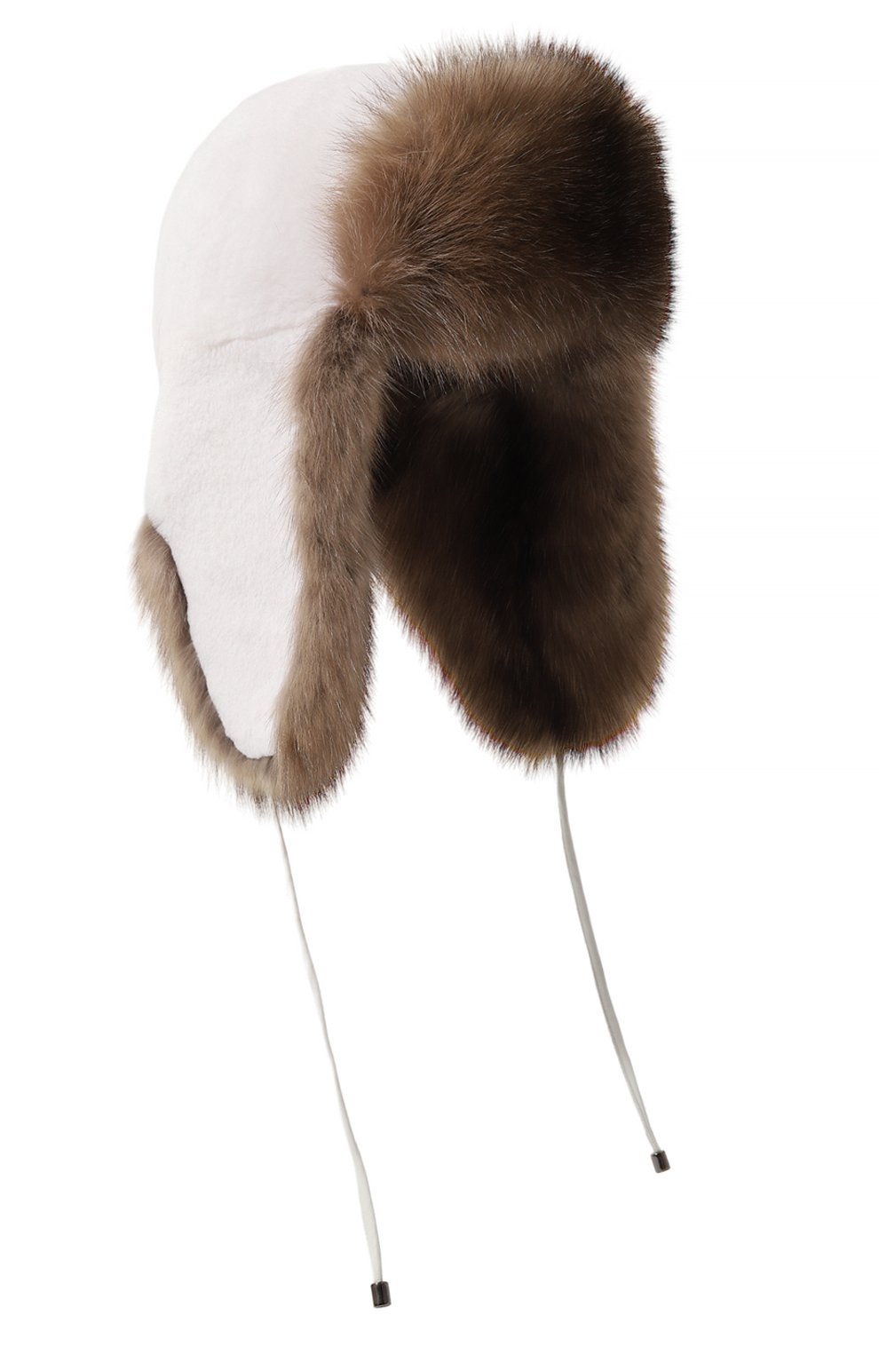 Меховая шапка-ушанка из норки и соболя VICTORIA KUSENKOVA, арт. 091713631094, фото 1