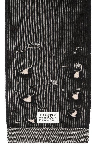 Шерстяной шарф MM6, арт. M60914/MM06K, фото 2