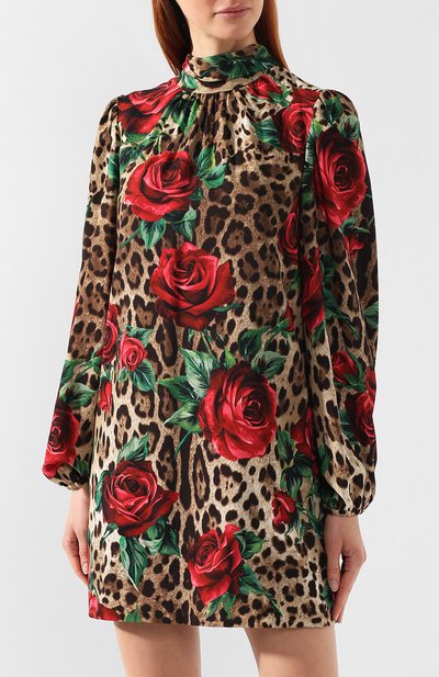 Шелковое платье DOLCE & GABBANA, арт. F6C1IT/FSAXZ, фото 3