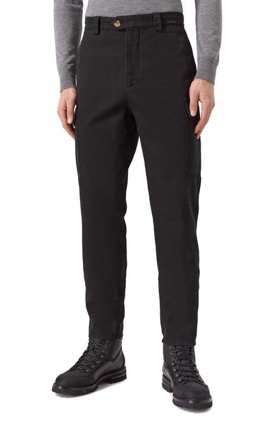 Хлопковые брюки-карго BRUNELLO CUCINELLI, арт. M252DE1890, фото 3