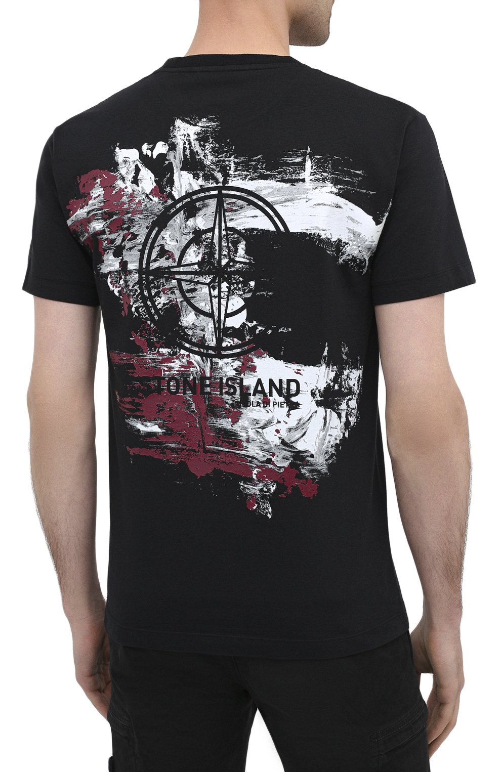 Хлопковая футболка STONE ISLAND, арт. 73152NS81, фото 4