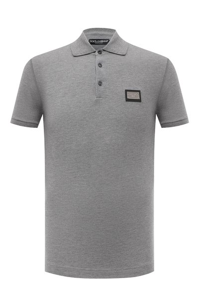 Мужское хлопковое поло DOLCE & GABBANA, арт. G8PL4T/G7F2H
