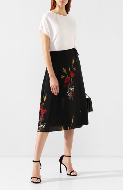 Топ из смеси шерсти и шелка LANVIN, арт. RW-T0659M-MA05-P19, фото 2