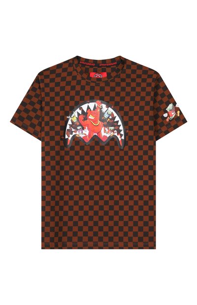 Хлопковая футболка SPRAYGROUND, арт. SPY1424