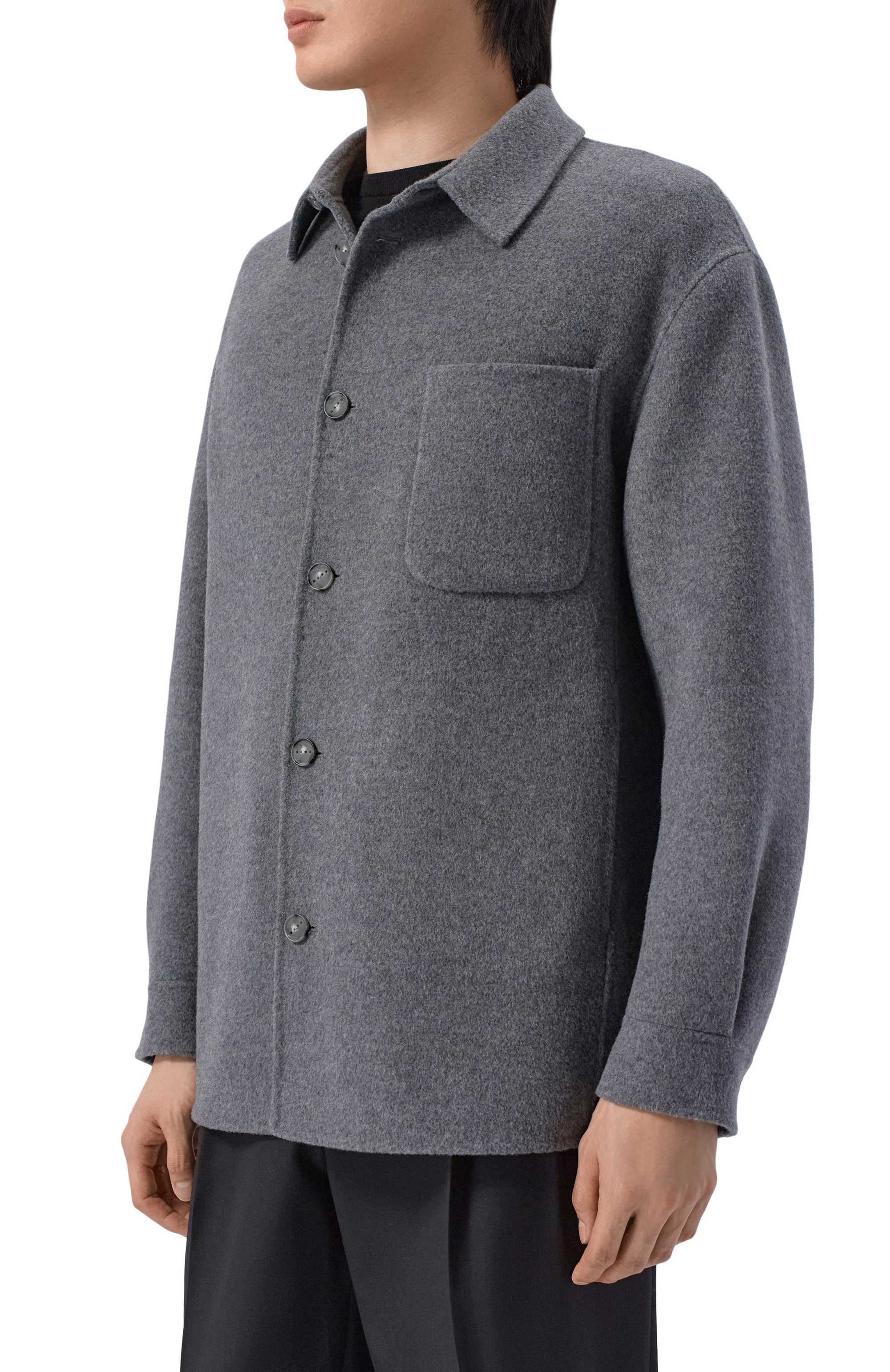 Шерстяная куртка-рубашка HEVO, арт. BARID/I700, фото 3