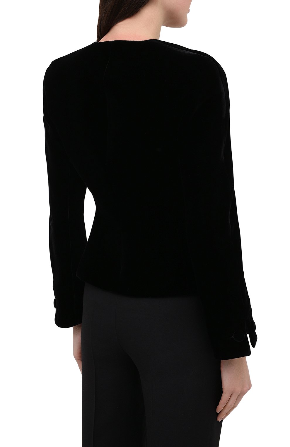 Жакет из вискозы и шелка GIORGIO ARMANI, арт. 0WHGG0JF/T01FD, фото 4