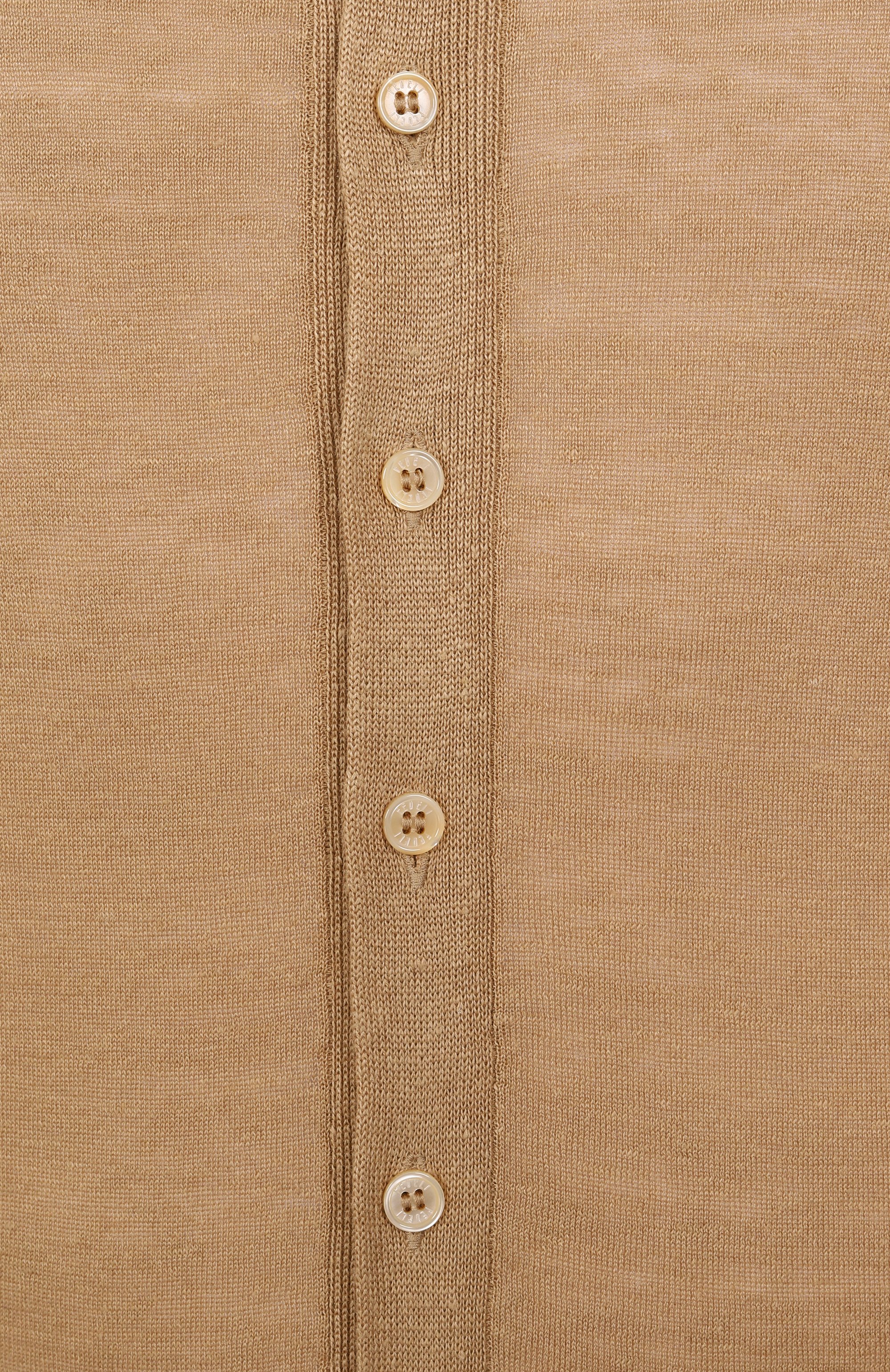 Рубашка изо льна и кашемира FEDELI, арт. 8UE05802, фото 6