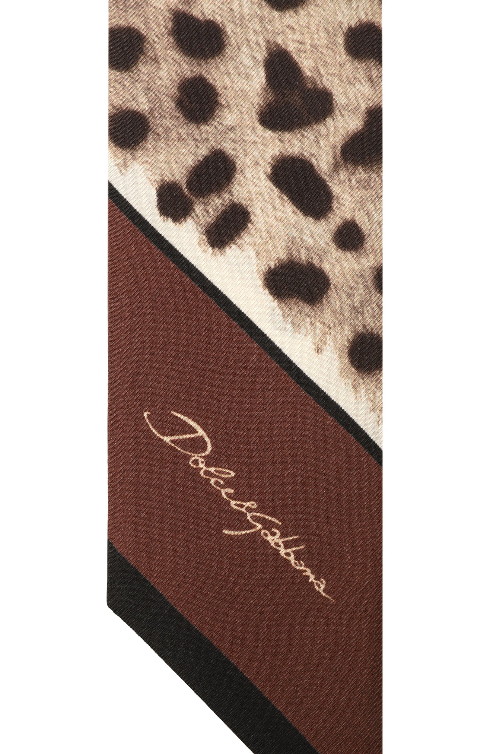 Шелковый шарф-твилли DOLCE & GABBANA, арт. FS215A/GDCTT, фото 3