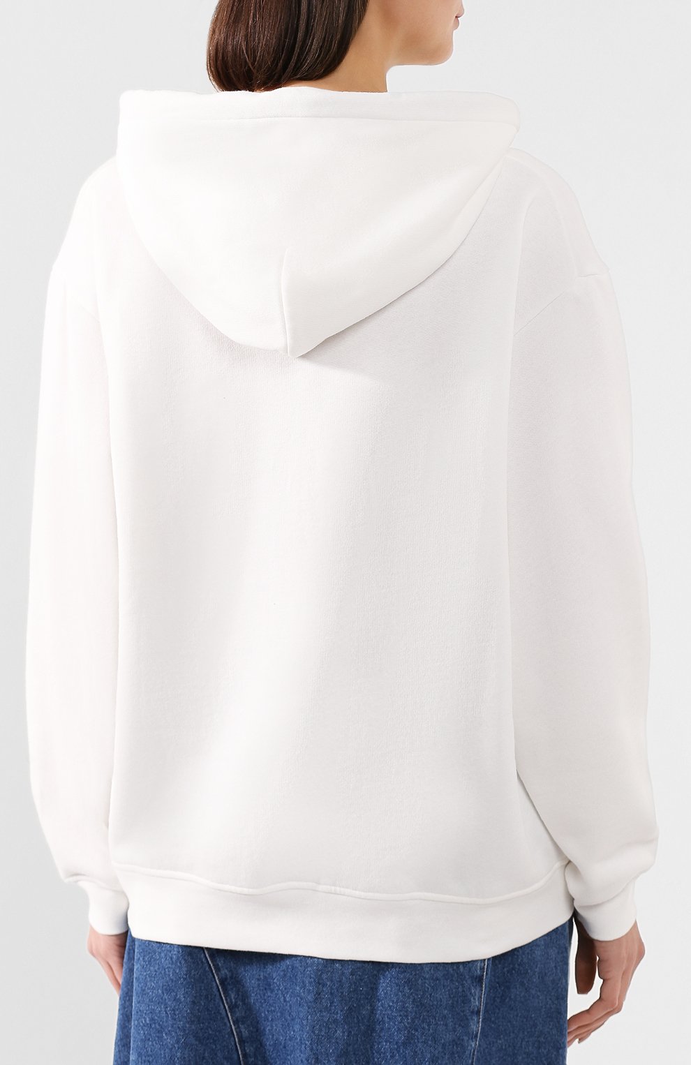 Хлопковое худи ACNE STUDIOS, арт. AI0043/W, фото 4