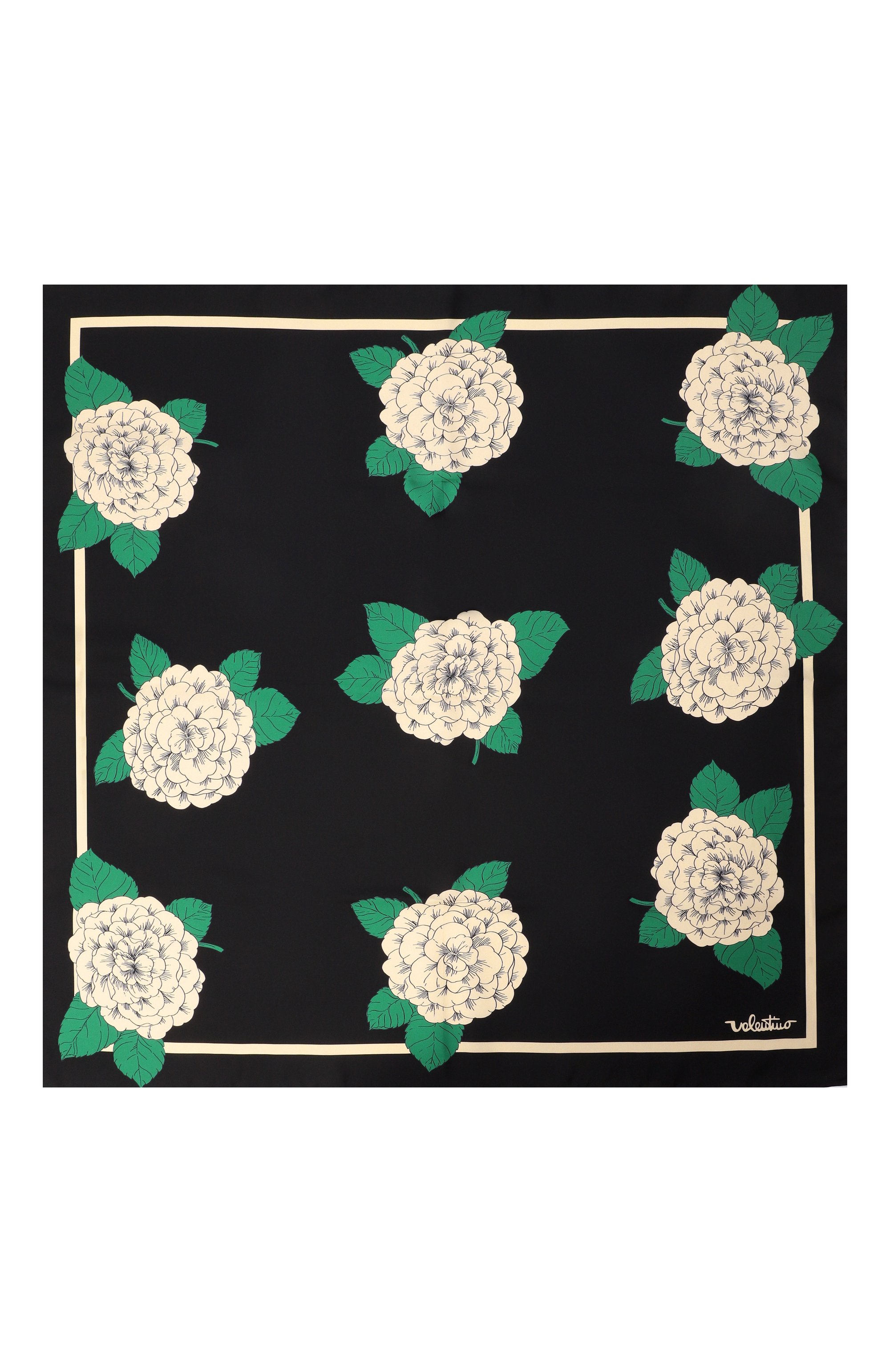 Шелковый платок VALENTINO, арт. 7W2EI114/QSD, фото 4