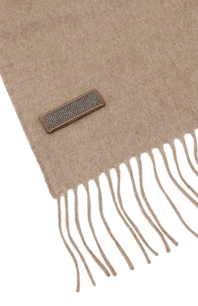 Шелковый шарф BRUNELLO CUCINELLI, арт. MSCDAB1101, фото 3