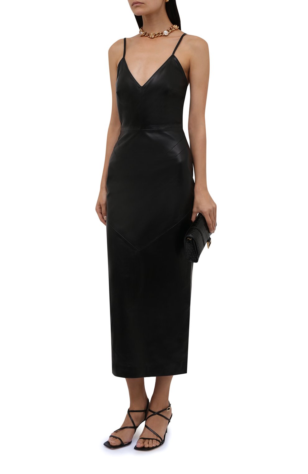 Кожаное платье MANOKHI, арт. A0010350, фото 2