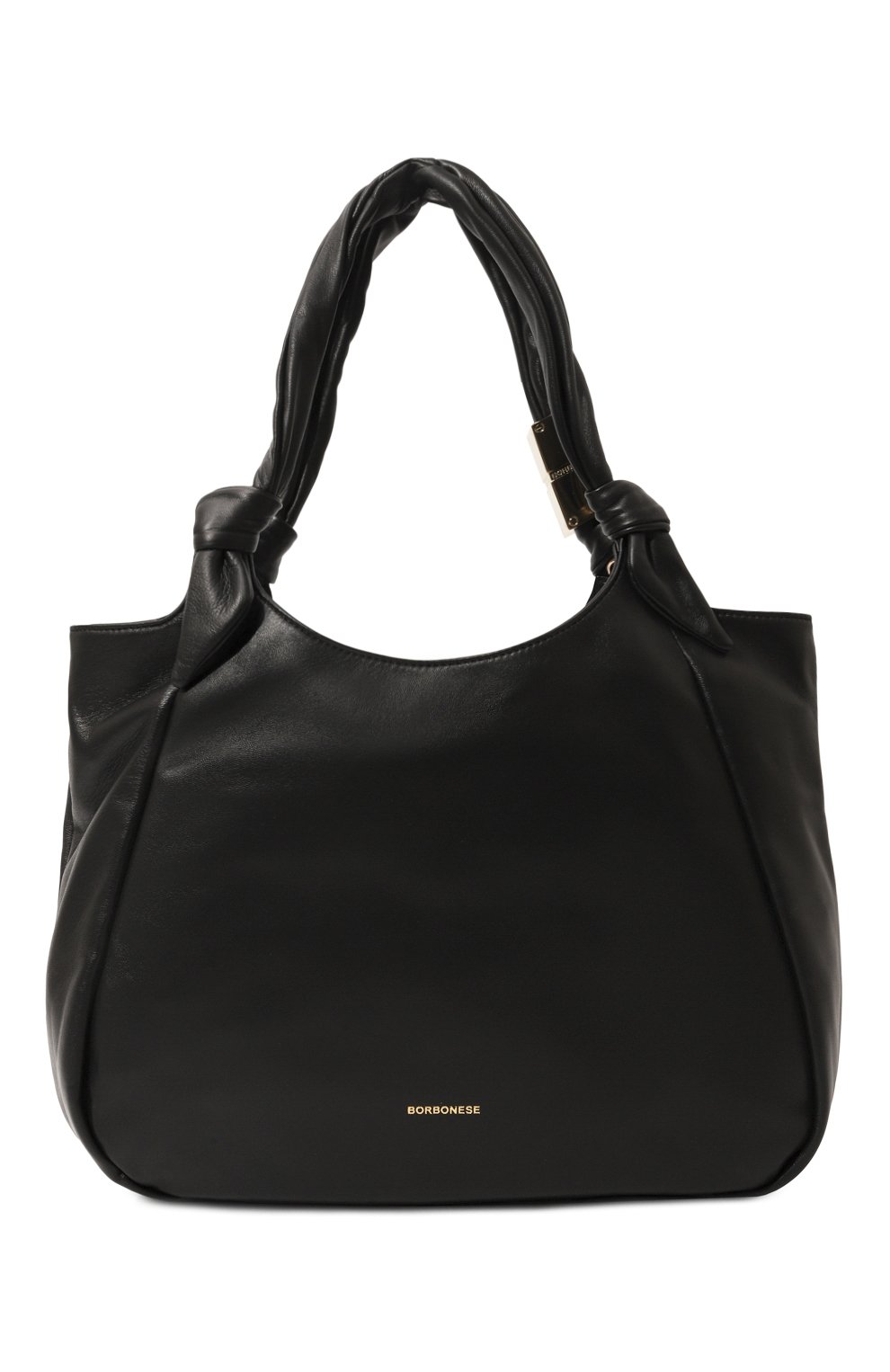 Сумка-шопер domino BORBONESE черного цвета по цене 98690 руб., арт. 924026, фото 1 Сумка-шопер domino BORBONESE, арт. 924026, фото 1