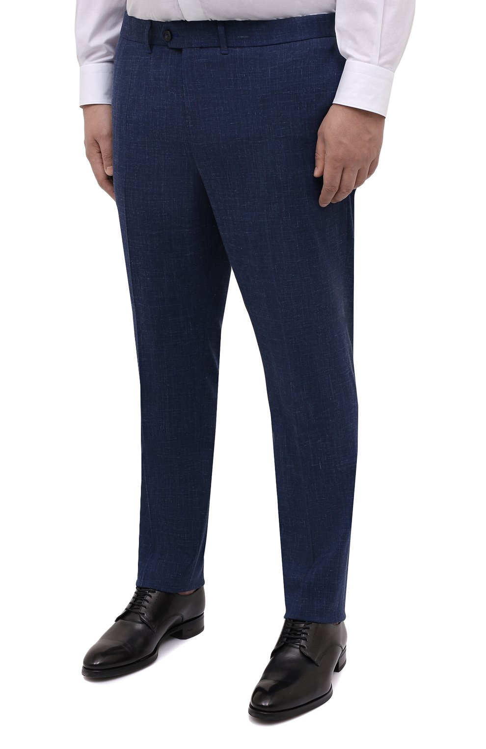 Брюки из шерсти и льна EDUARD DRESSLER, арт. 3315/51014, фото 3