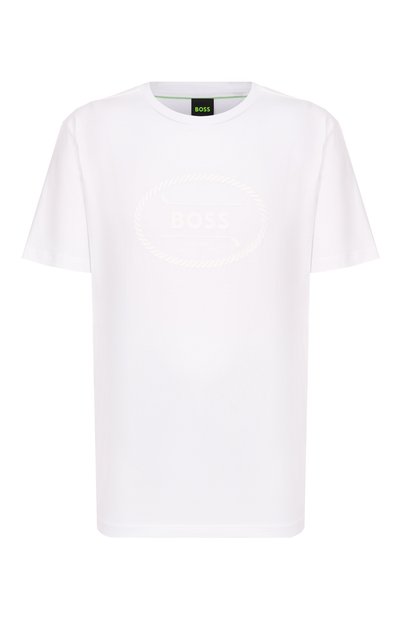 Мужская хлопковая футболка BOSS GREEN, арт. 50537825