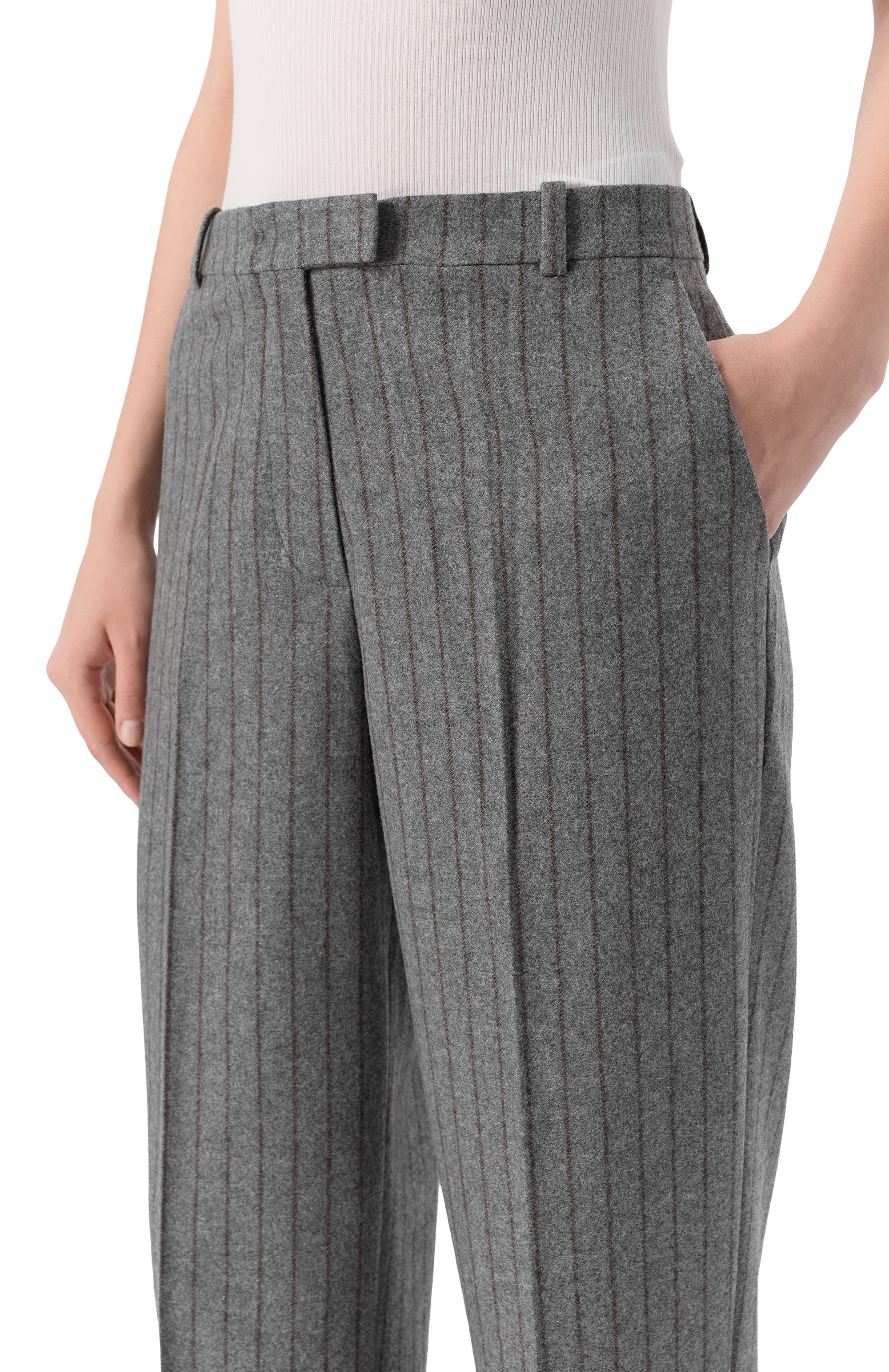 Брюки из шерсти и вискозы 12 STOREEZ, арт. 133392, фото 5