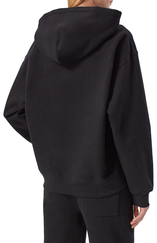 Хлопковое худи Jil Sander J40GU0123/J20039 Чёрный  J40GU0123/J20039 Фото 4