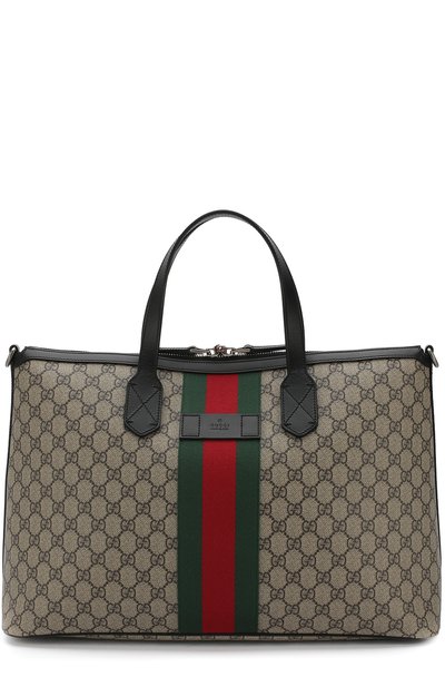 Сумка gg supreme web с плечевым ремнем GUCCI, арт. 359261/KHNGN, фото 1