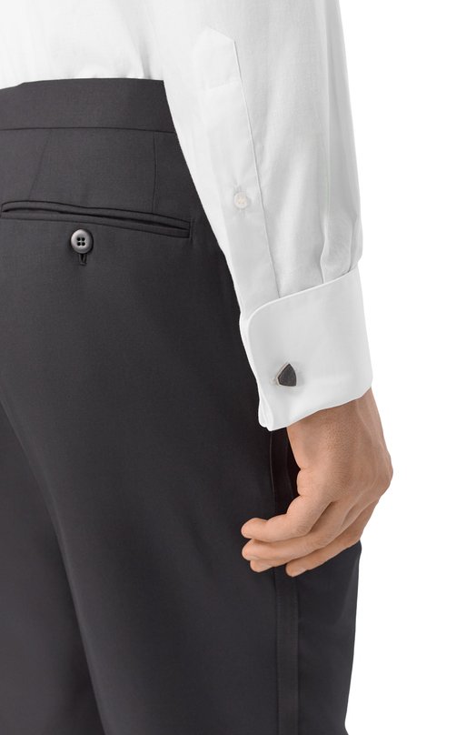 Хлопковая сорочка Zilli TUXB03M01000PERAA Белый  TUXB03M01000PERAA Фото 5