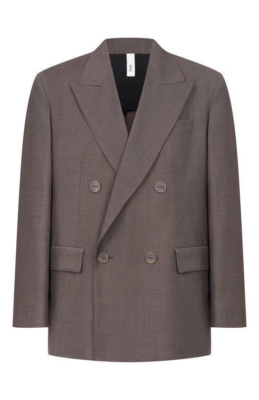 Шерстяной пиджак Hevo R0DIS/L755 Коричневый R0DIS/L755