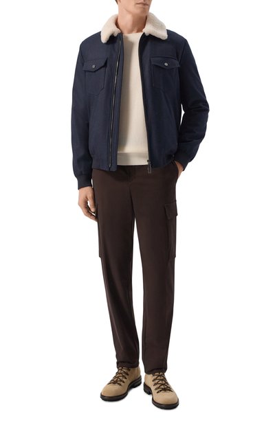 Замшевые ботинки KITON бежевого цвета по цене 158000 руб., арт. USSA462N01495, фото 2 Замшевые ботинки KITON, арт. USSA462N01495, фото 2