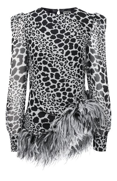 Шелковый топ ALESSANDRA RICH, арт. FAB2283-F2975, фото 1