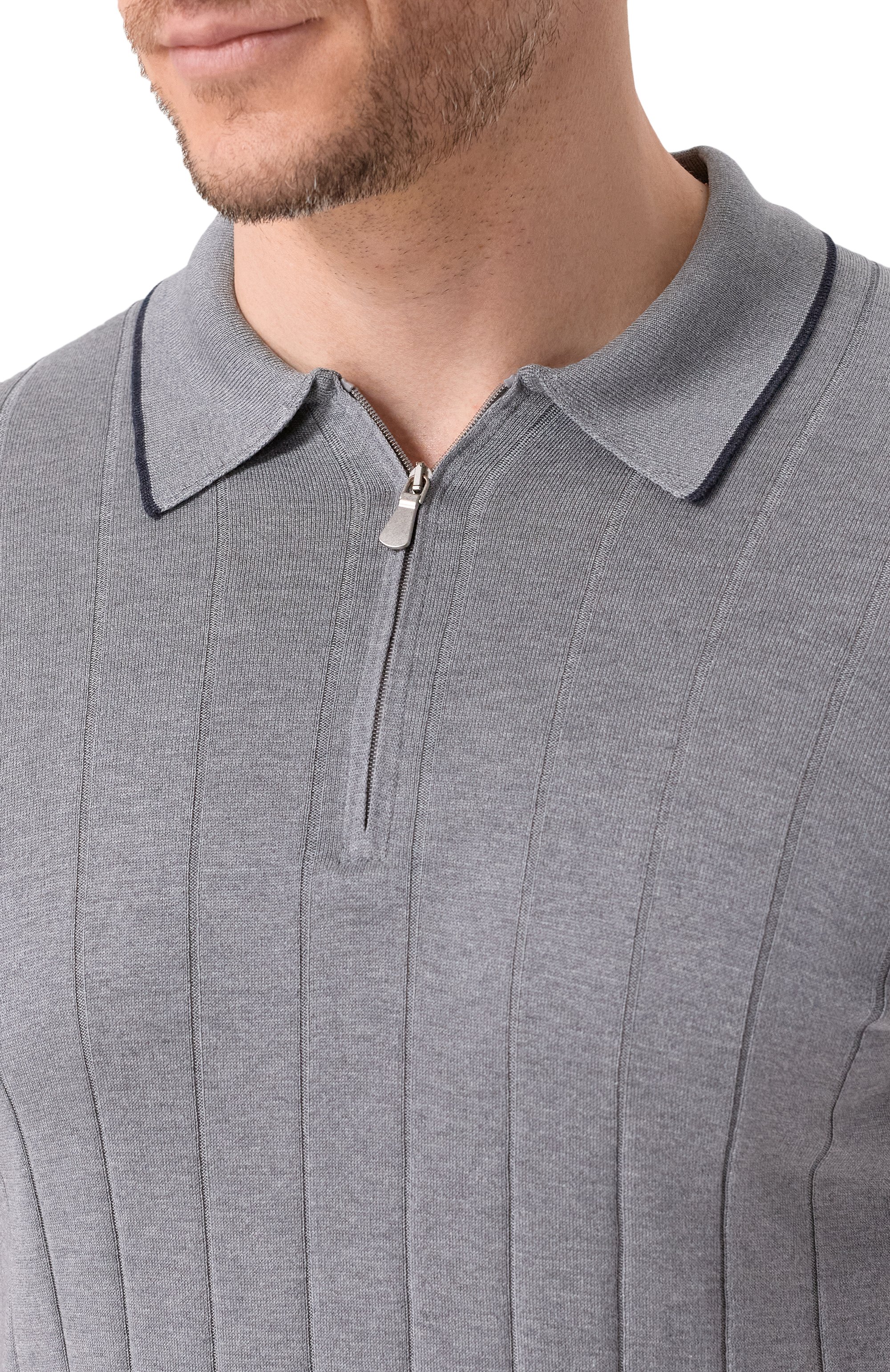 Шелковое поло GRAN SASSO, арт. 43128/23510, фото 5